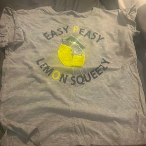 Lemon shirt, 14-16, Brand: My Favorite Tee.